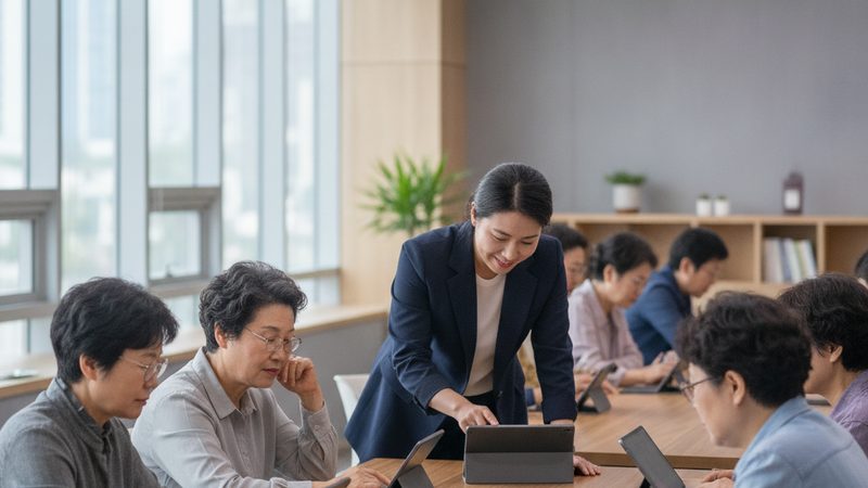 중장년 전직 자격 과정